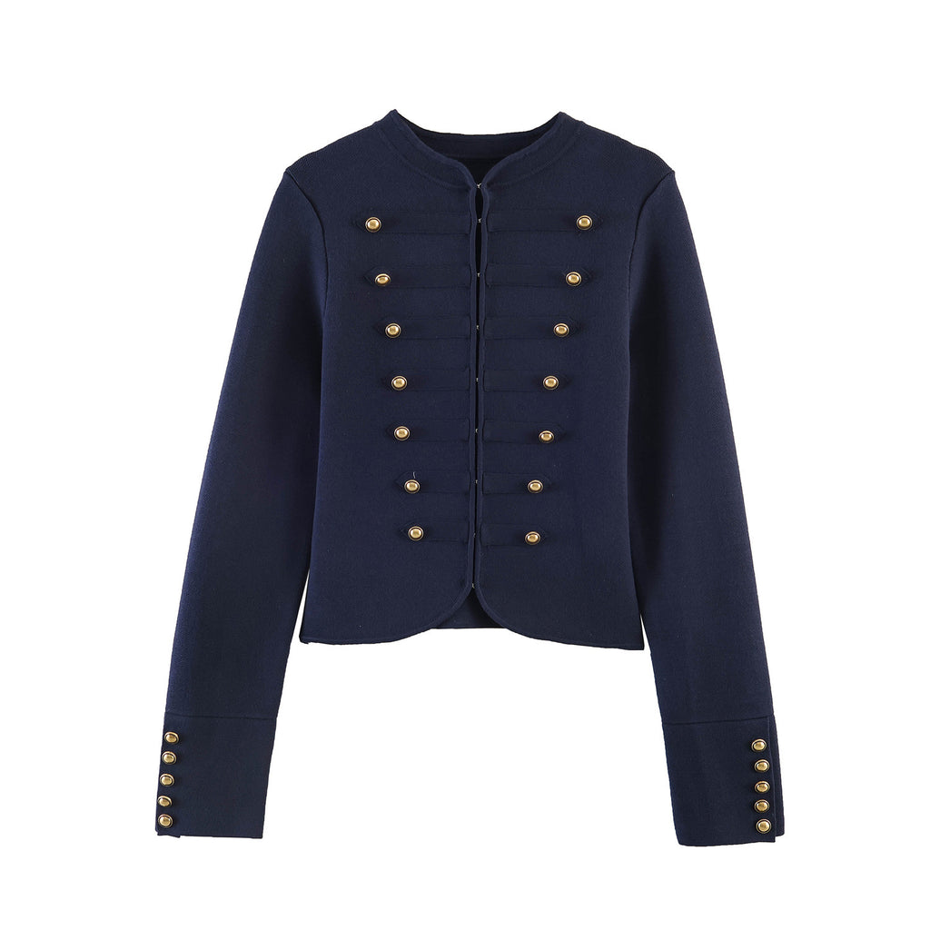 Cardigan à bouton avant style vintage