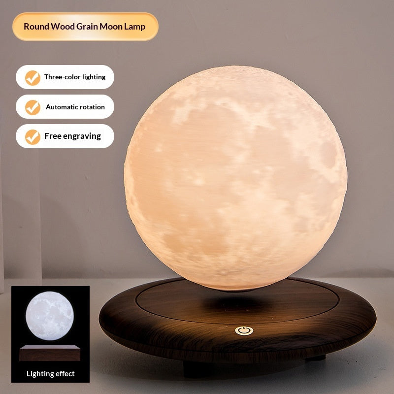 Lévitation magnétique lampe de table ambiante Lune Accueil Ornements décoratifs
