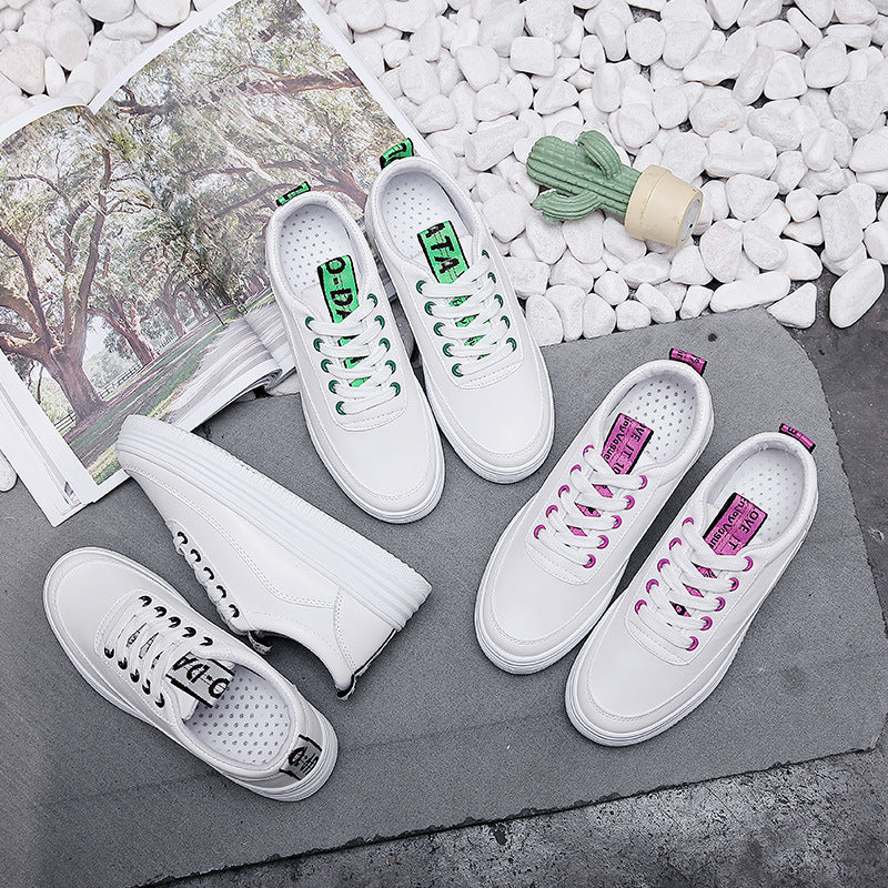 Femmes respirantes Sneaker étudiant casual toile chaussures