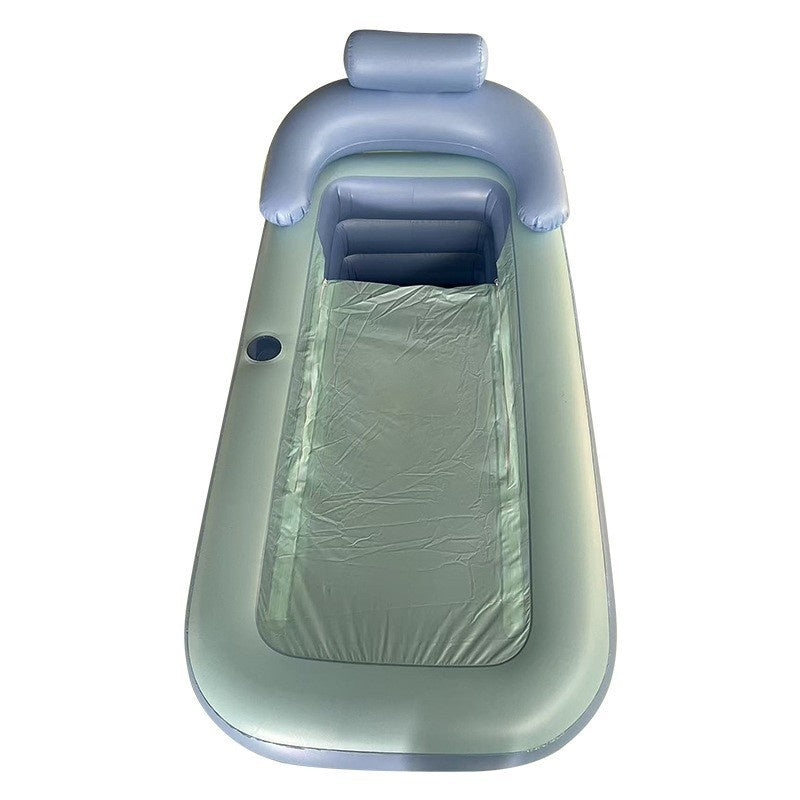 Baignoire gonflable résistant à l'usure intérieure pliable en plastique