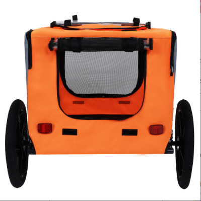 Remorque de vélo pour animaux de compagnie robuste Utdoor avec tout terrain de 16 pouces Roues & universelles