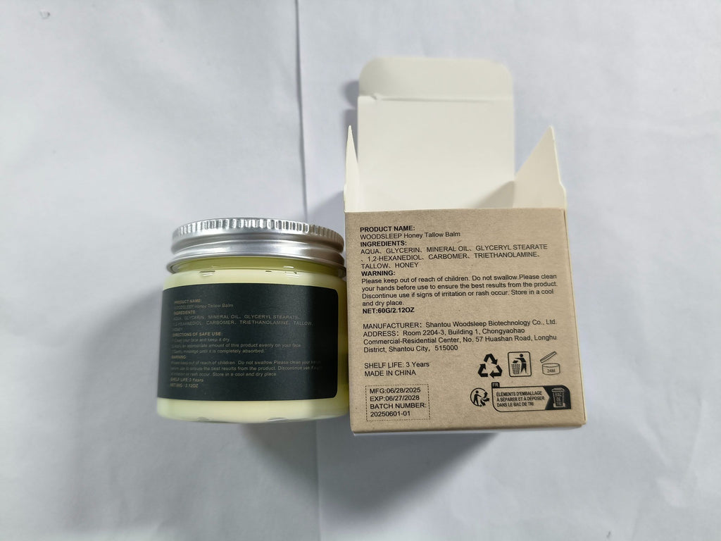 Crème hydratante pour visage de miel
