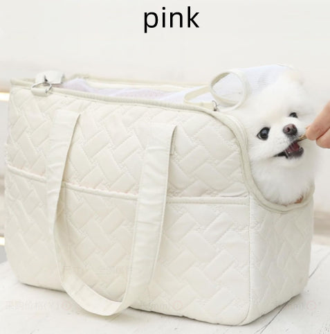Pet Carrier Handheld Cat Fashionable Sac de corps de chien à épaule unique