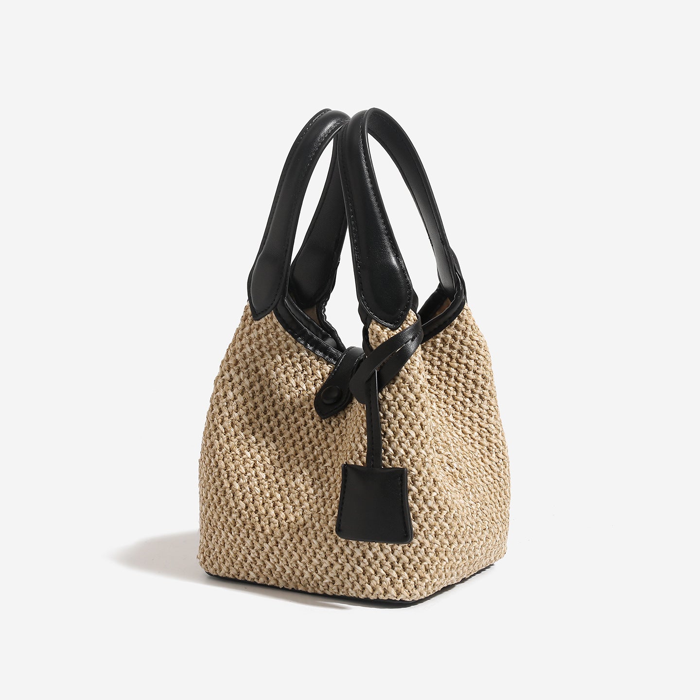 Sac à seau en paille de style coréen