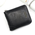 Portefeuille homme court Casual Zipper Pièce Purse