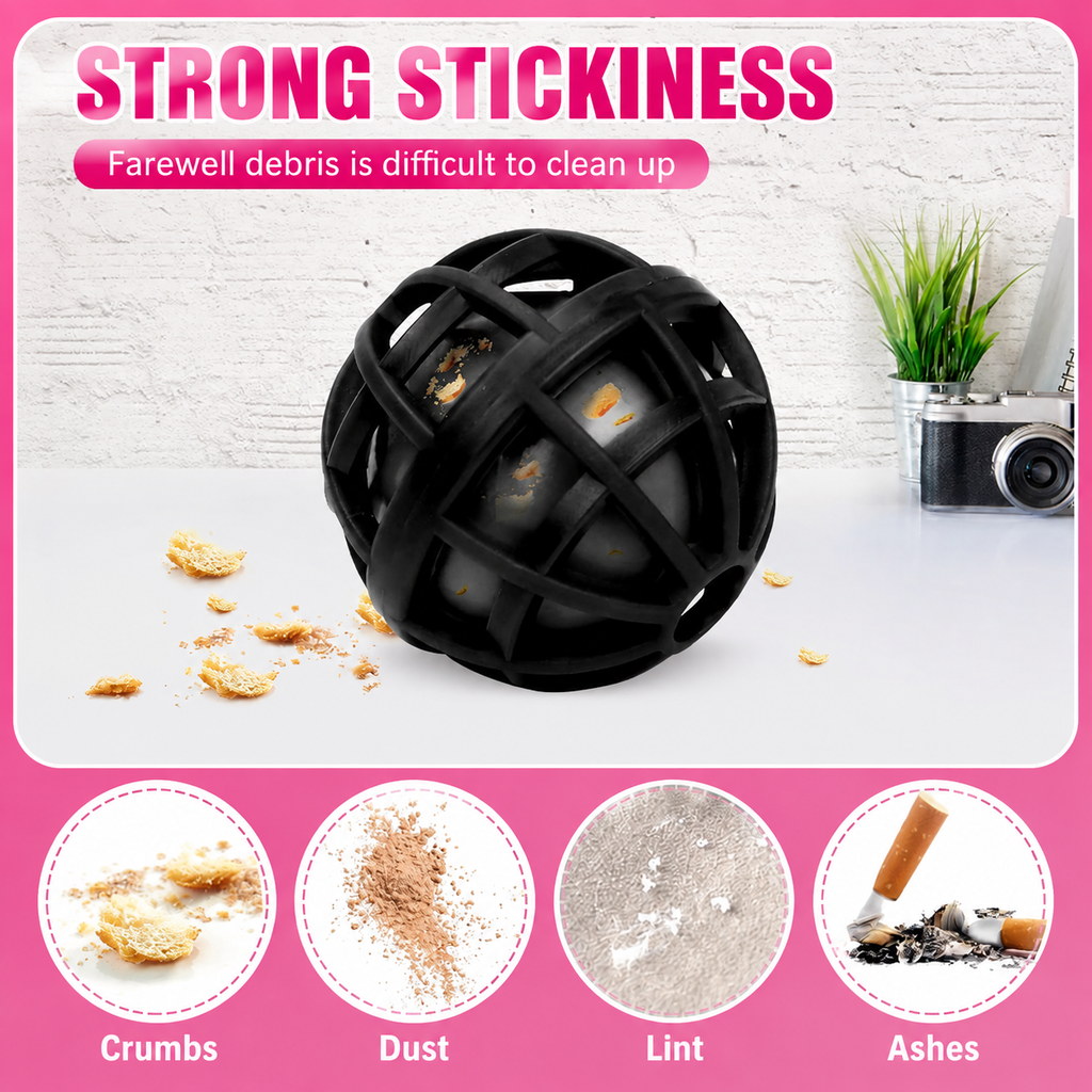 Sac collant Clean Ball purse purse balle de nettoyage réutilisable pour l'enlèvement de linte de la poussière
