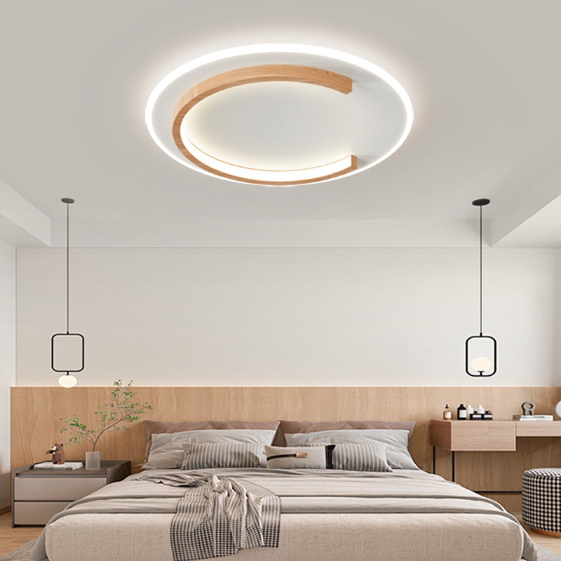 Log Plafond Led Lumière Chambre Ronde