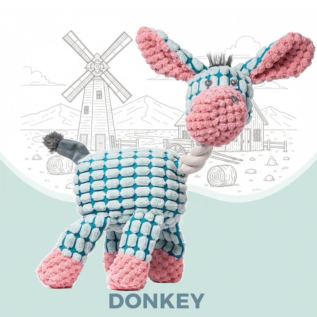 3 Pack de jouets de chien Squeaky