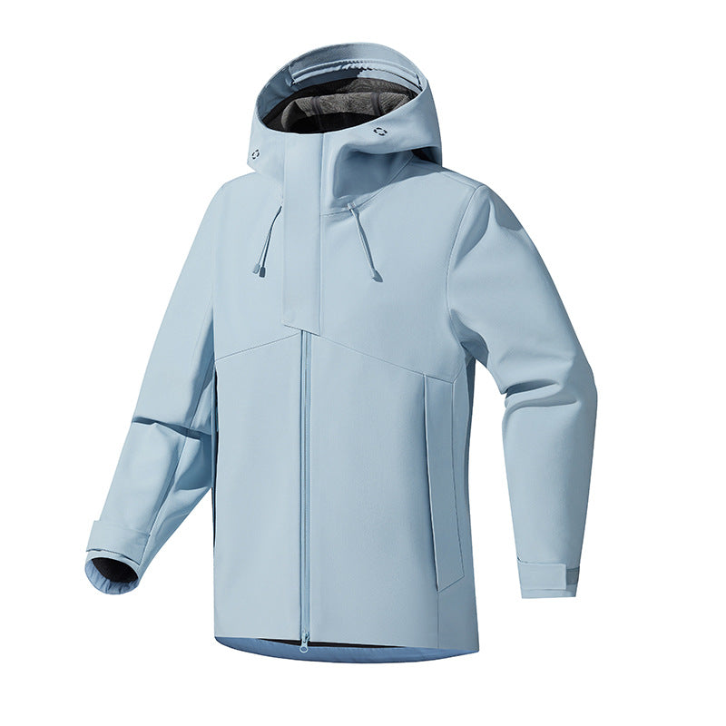 Hommes Outdoor Windbreaker Casual Veste à capuche