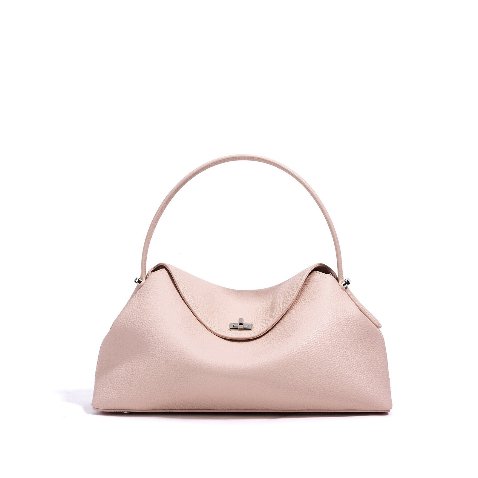 Véritable sac transversal polyvalent en cuir de navette pour femmes