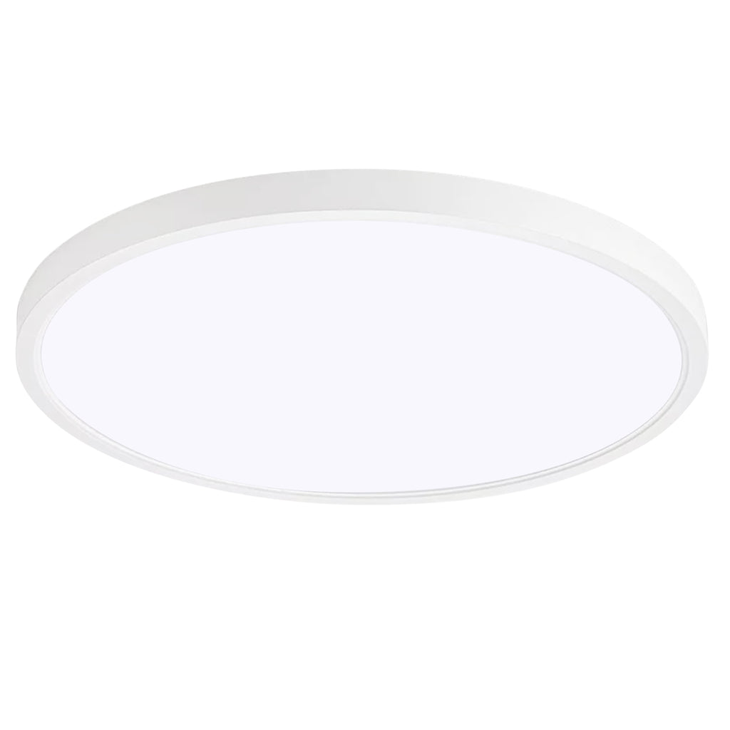 11.8 Inch blanc ultra-mince plafond lumière 6500K LED montage de plafond de plafond pour chambre