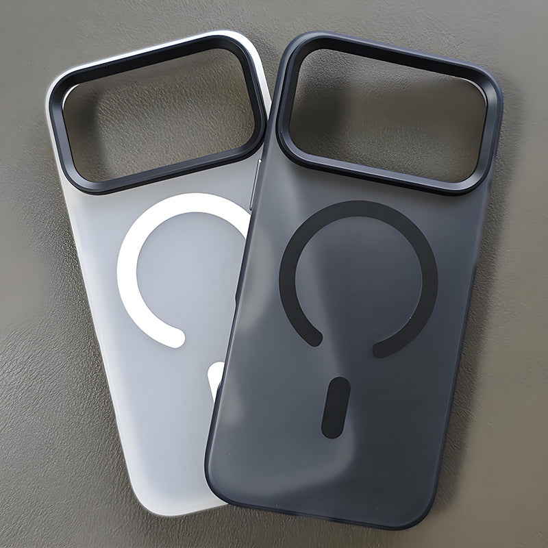 Applicable à 17promax boîtier de téléphone magnétique simple peau sens résistant à la chute Cov