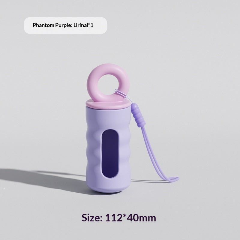 Dog walking pouch with poop bag dispenser to pick up after your dog
