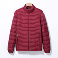 Veste casual en coton pour homme avec un collier