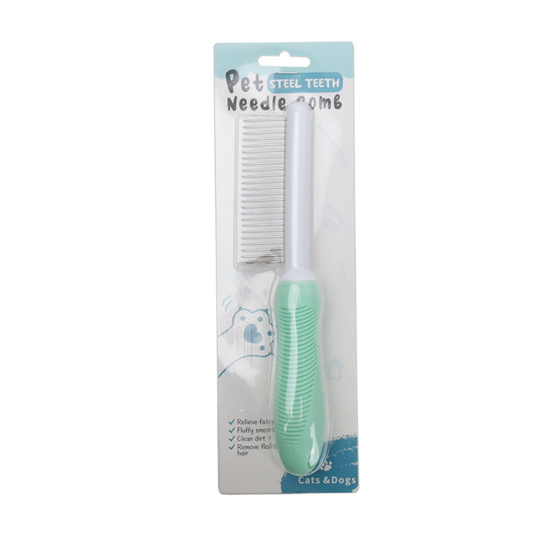 Démanchement de chat et démêlant peigne chien de toilettage et outil de nettoyage