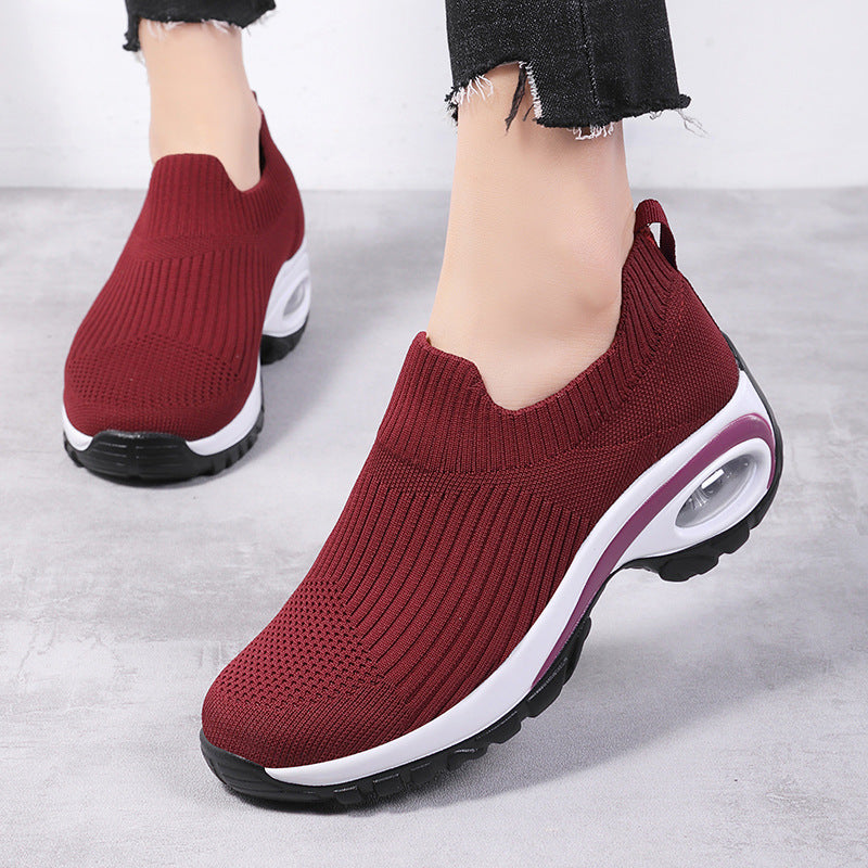 Sneakers Femmes Air Coussin Mesh Respirant Chaussures de sport de course