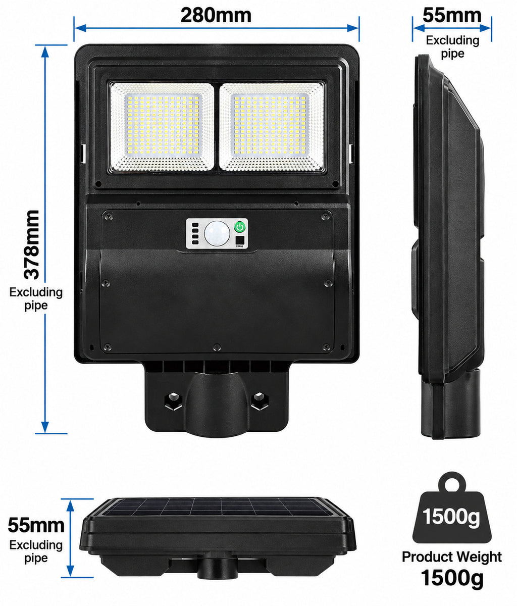 Solar Powered Motion Sensor Waterproof Garden Light W767 1 Pour Yard Decoration LED Landsca