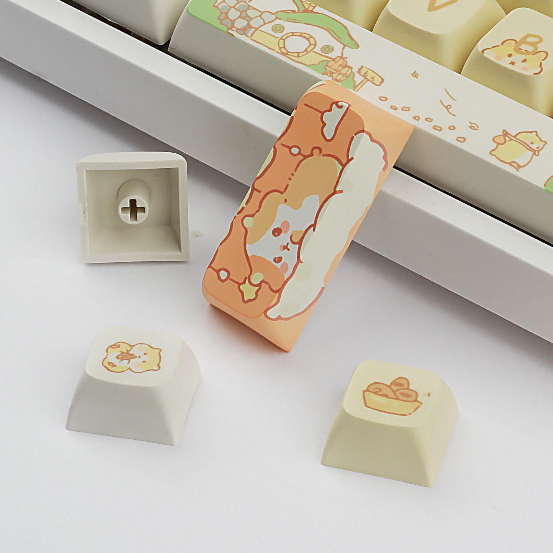 Clavier mécanique Cutard Cute Fit 68 75 98 100 Colonne Casquette