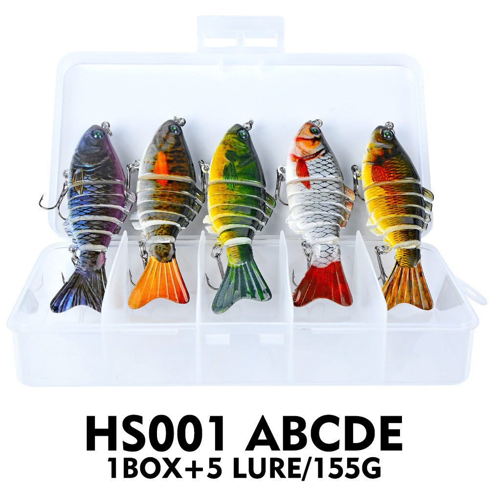 Lure de poisson Knotty Lure en plastique Lure Bionic Bait Style Lure de pêche bionique
