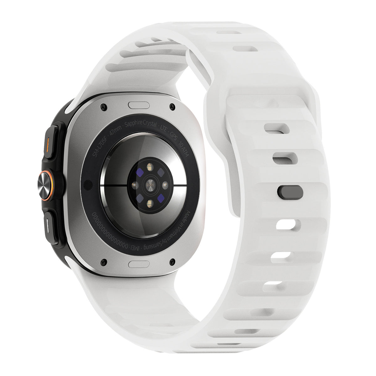 Montres applicables Ultra Wave boucle inverse Silicone 47mm