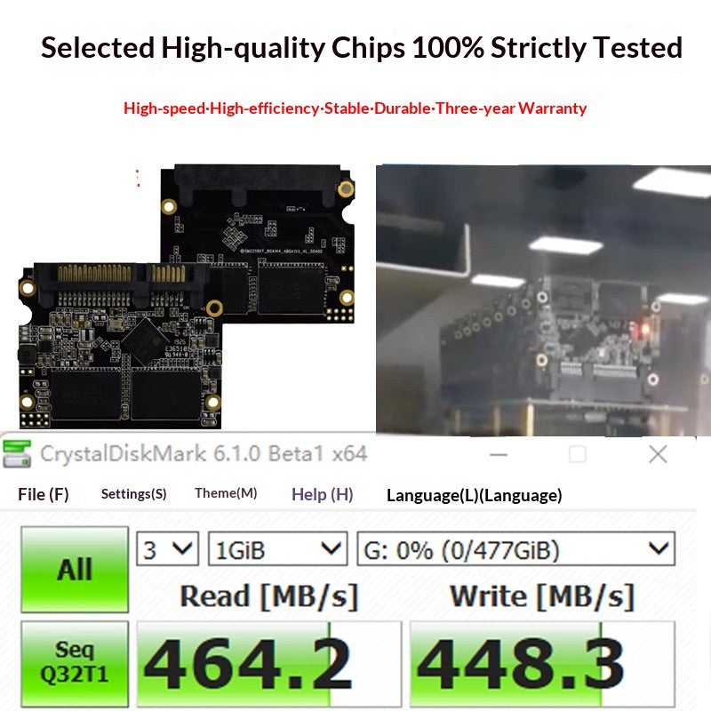 512 Go SATA SSD Compatible avec les deux ordinateurs portables Et les bureaux