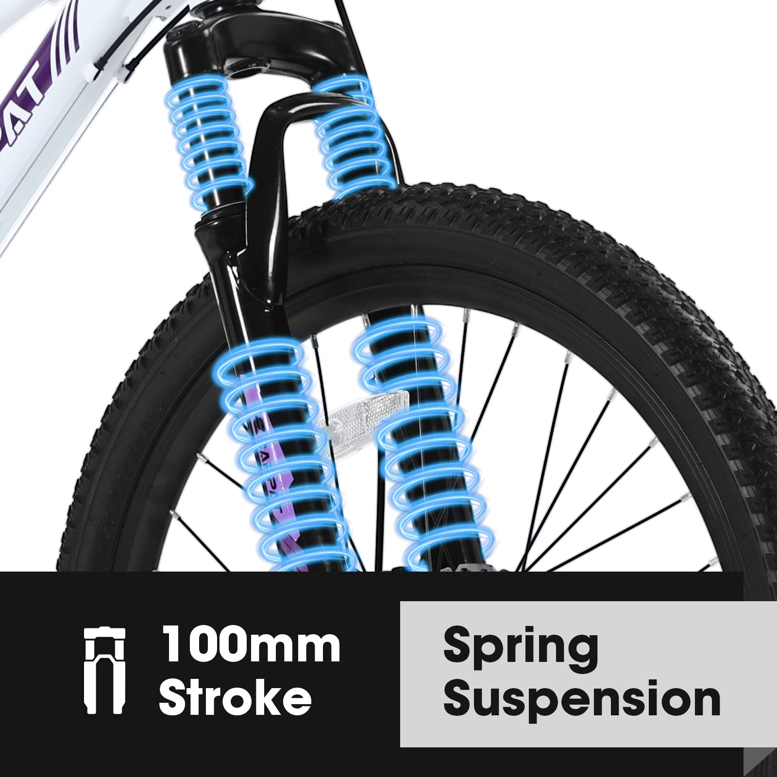 S24103 24 pouces VTT pour adolescents filles femmes