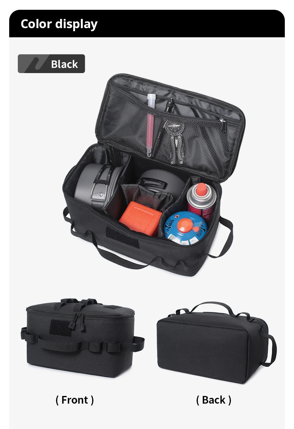 Sac de camping extérieur enthousiaste militaire