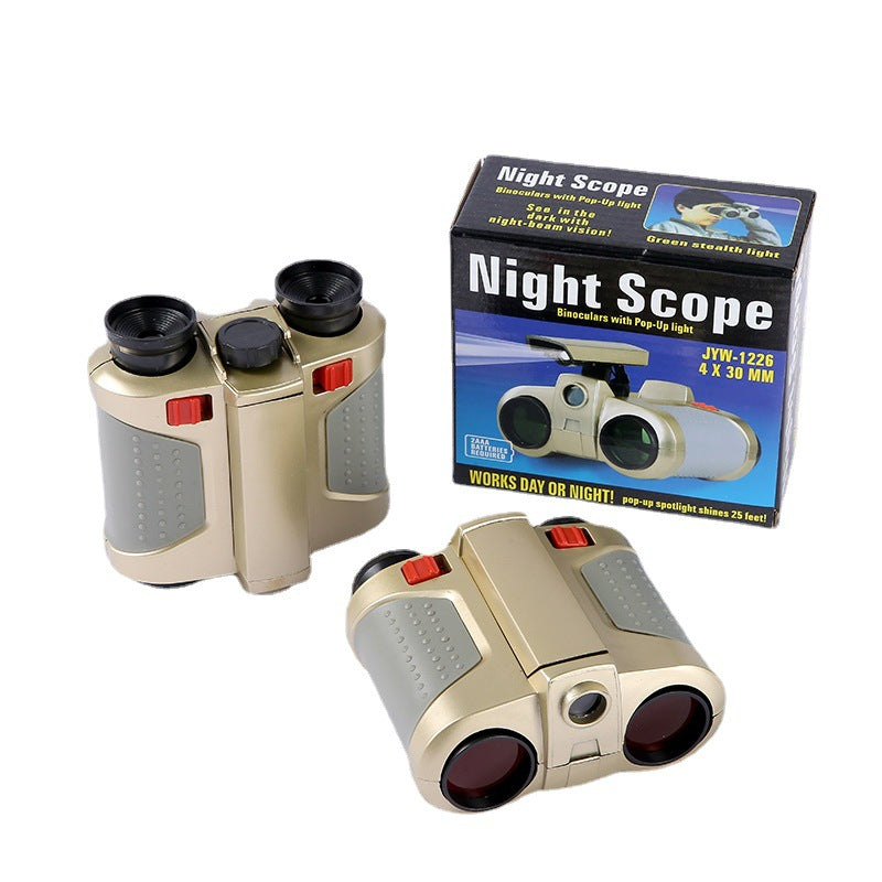 Jouet pour enfants télescope de vision nocturne avec lumière
