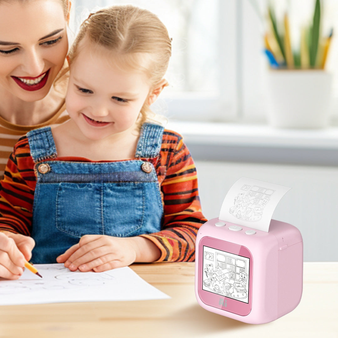 Jouet éducatif pour enfants Imprimante thermique sans encre