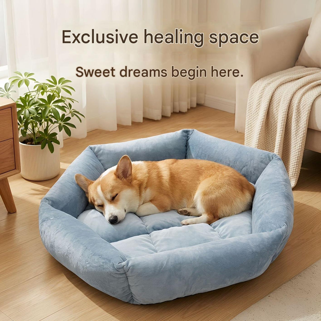Cat Nest Four Seasons Air conditionné Chambre chaud Kennel Pet Coussin Four Seasons Universal
