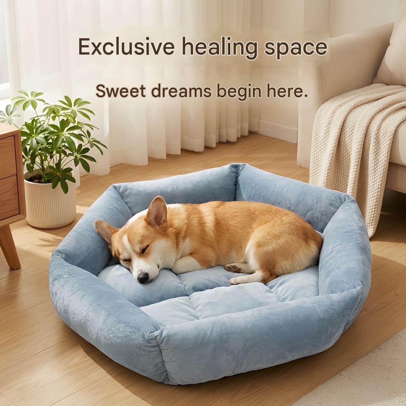 Cat Nest Four Seasons Air conditionné Chambre chaud Kennel Pet Coussin Four Seasons Universal