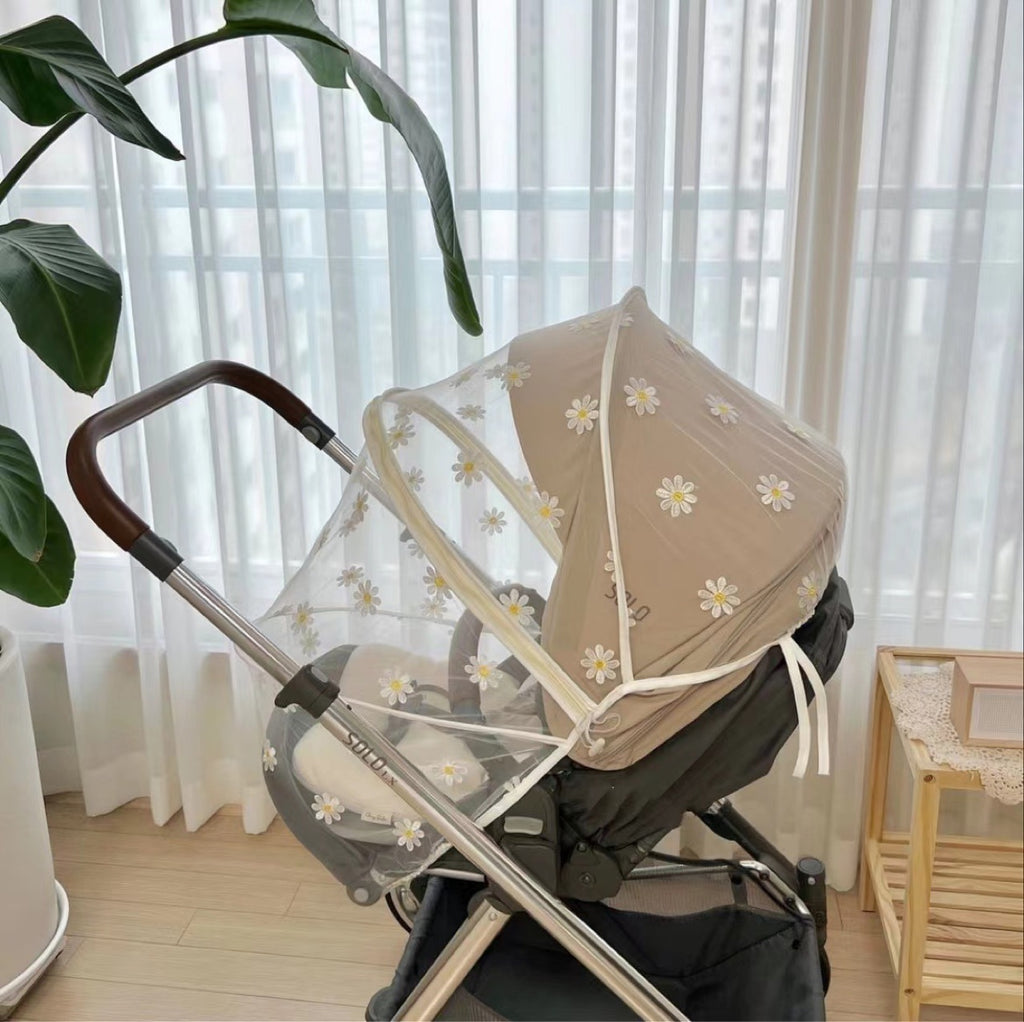 Infantile Mosquito Net Poussette pour bébé universelle de type complet respirant