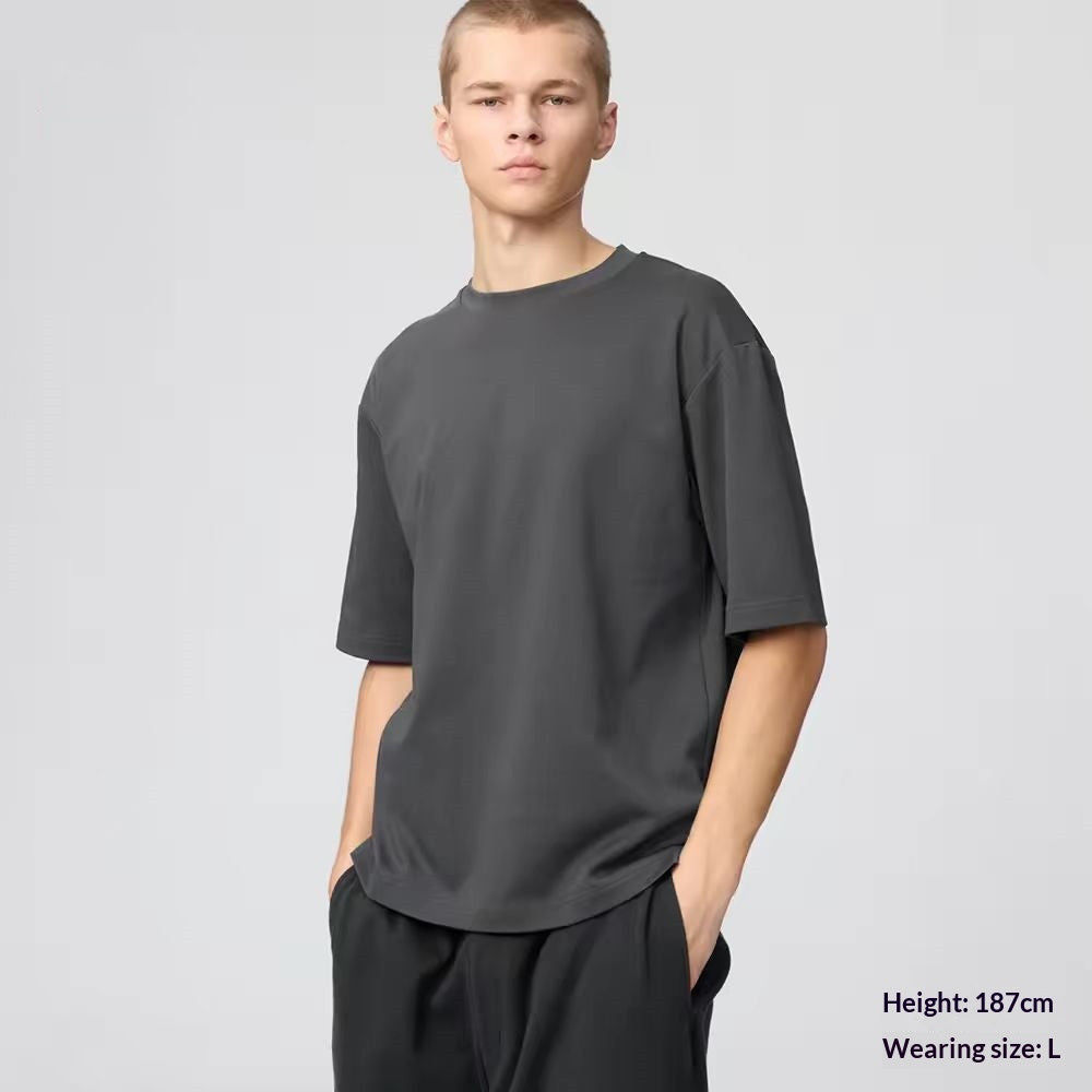 T-shirt homme col rond T-shirt simple et polyvalent