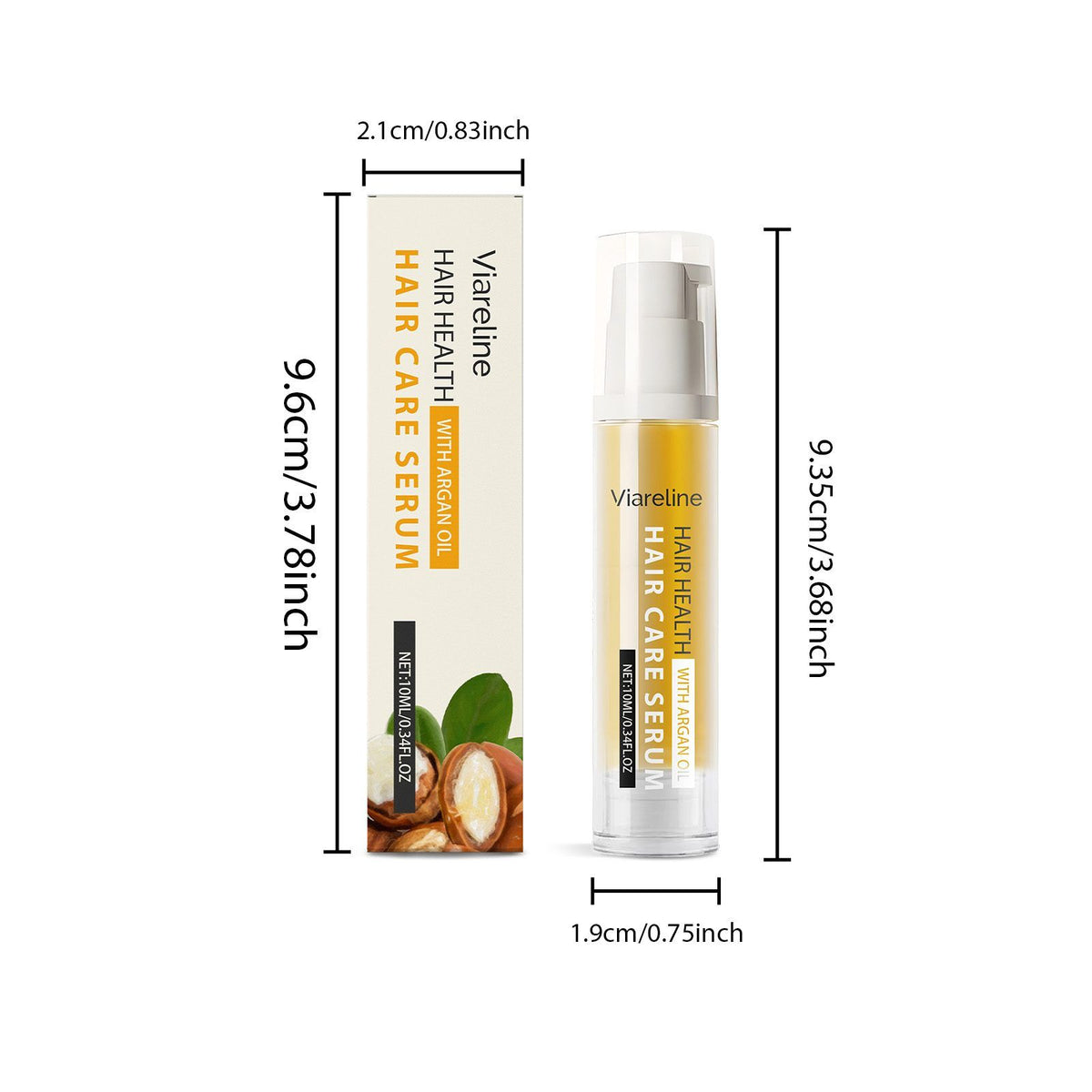 Sérum de soins capillaires d'huile d'argan VIARELINE