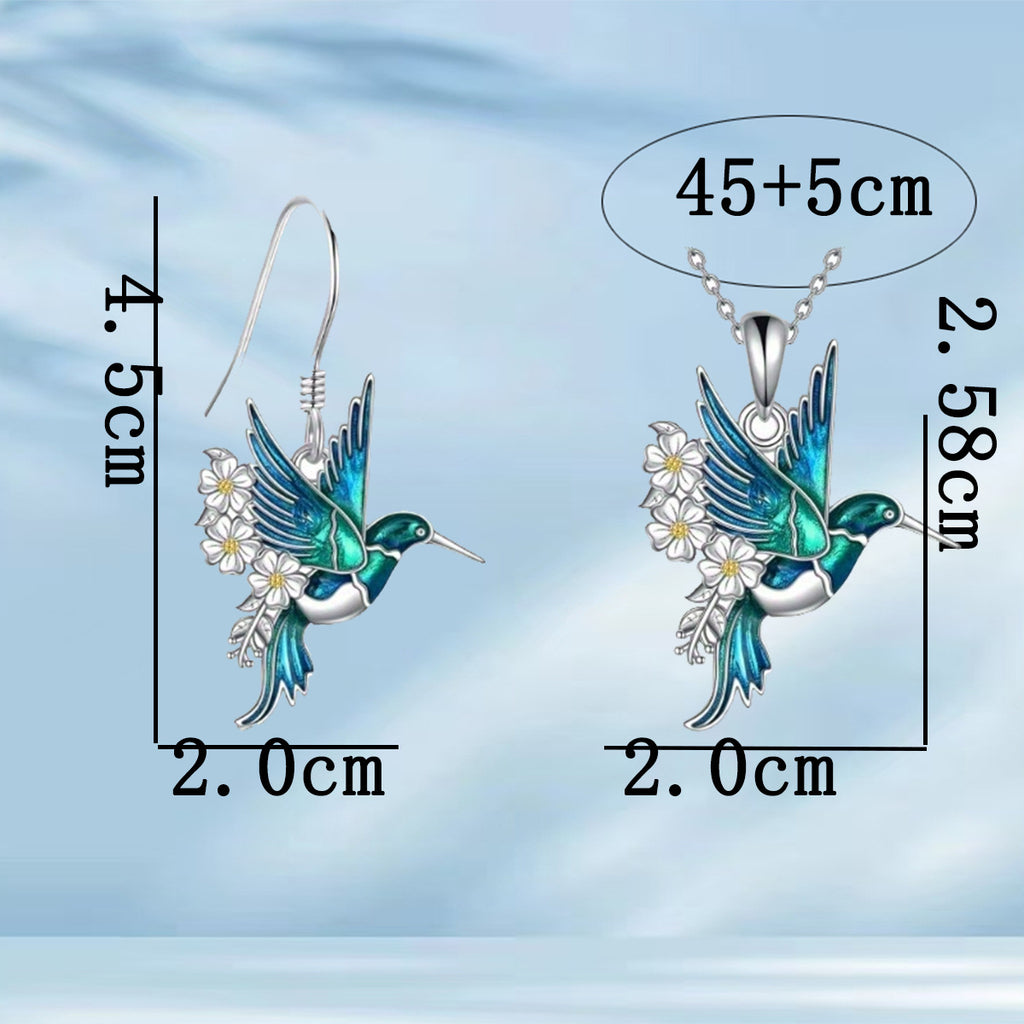 Ensemble de colliers pendentif pour colibris