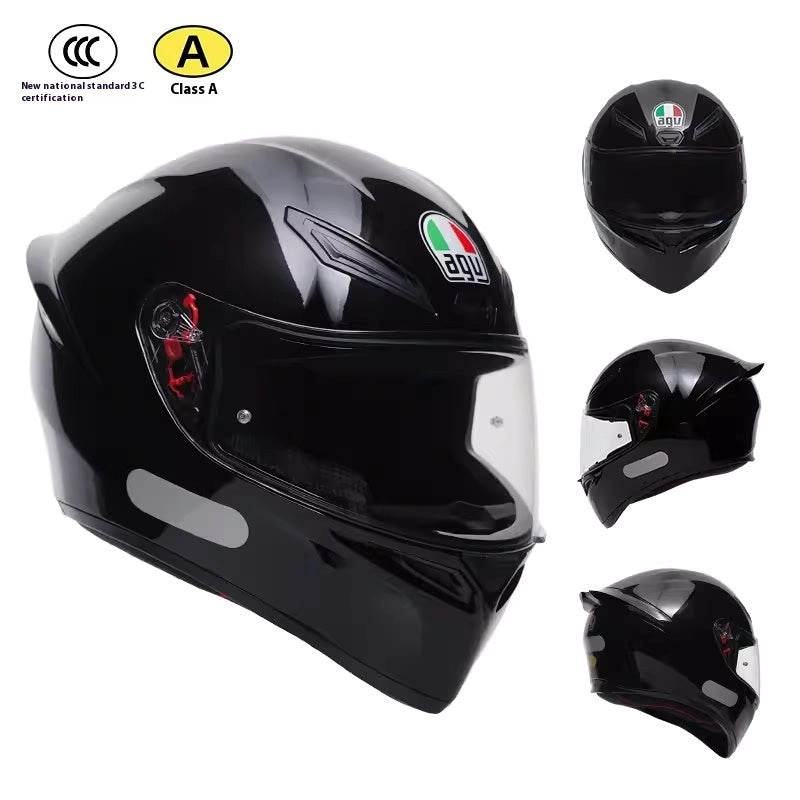 Casque de moto léger de ventilation estivale anti-fog