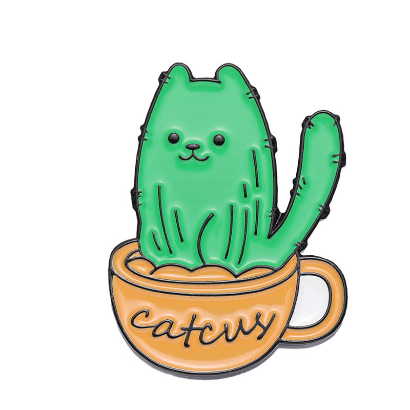 Mignon chant et danse Cactus forme Golden M Accessoires insigne