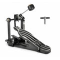 5 Core Bass Drum Pedal Mount Ajustable Felt Beater Head Single Chain HeavyDuty Kick Drum