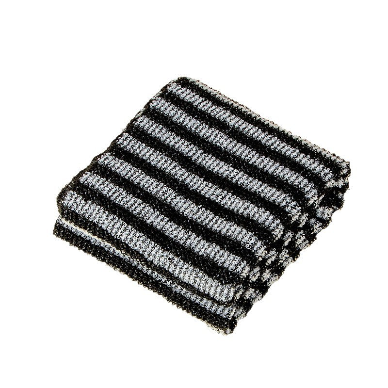 Bath Bar Back-screbbing Strip Hommes Scrubber débarrassant longue noir et blanc rayé