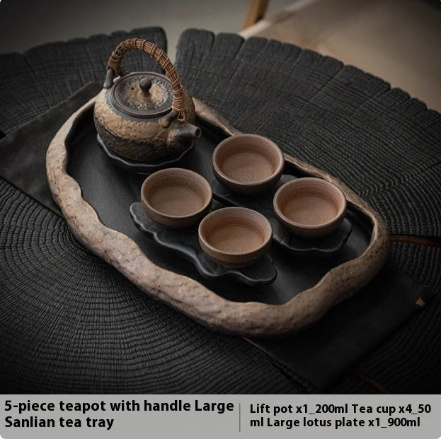 Accueil Teapot de souvenir haut de gamme Teacup Plateau à thé sec