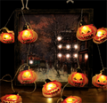 Halloween Battery Remote USB LED String Lights