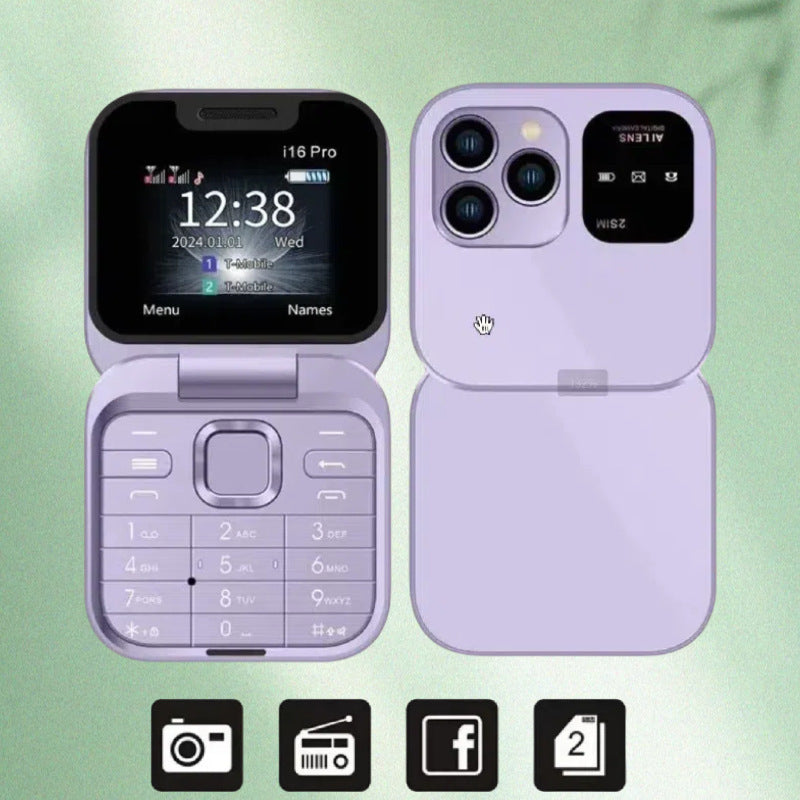 Dual-SIM Dual-standby Téléphone non intelligent pour les aînés