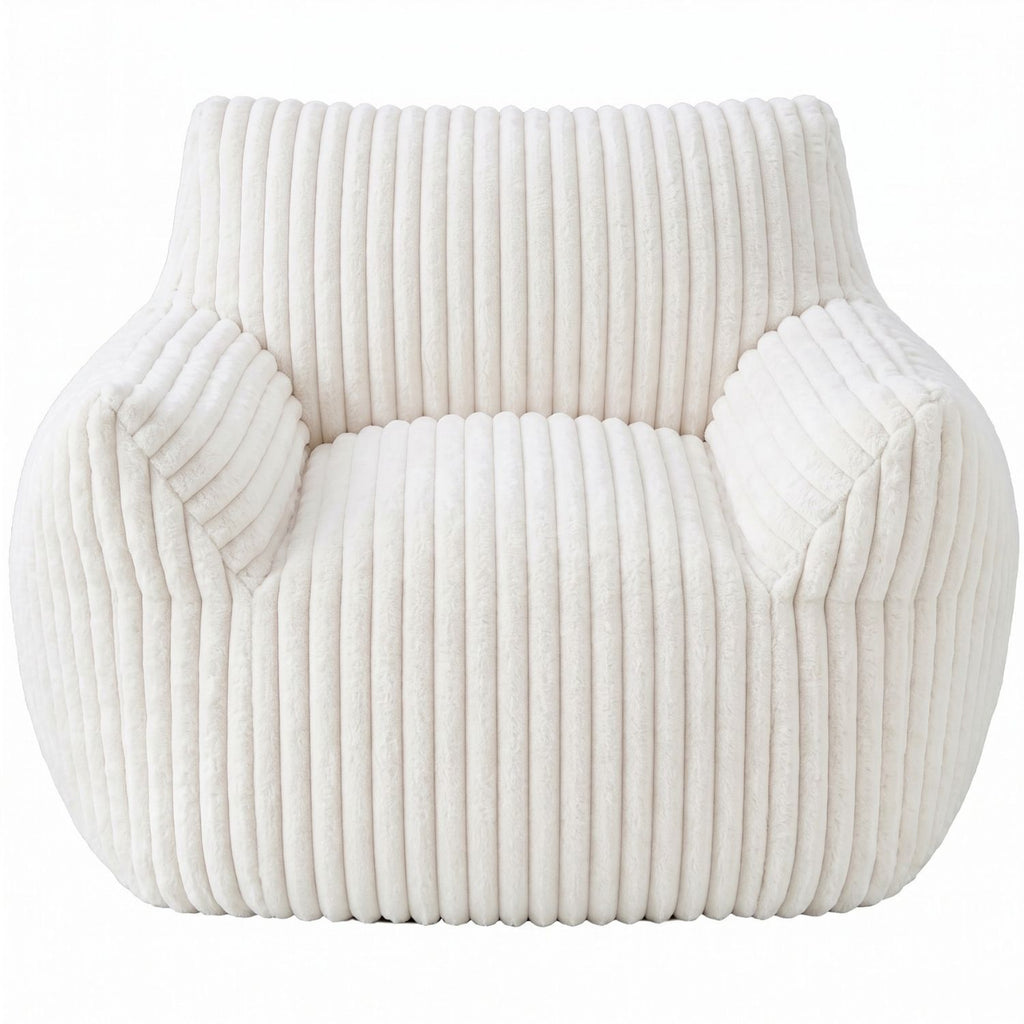 Chaise-salon sac à haricot fluffy