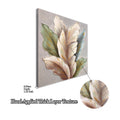 24x24 Ensemble de 2 Leaf Art Botanique