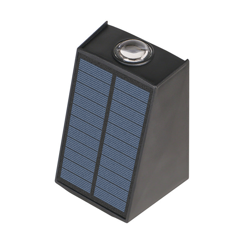 Lampe murale extérieure solaire Décoration de cour Atmosphère Lampe murale