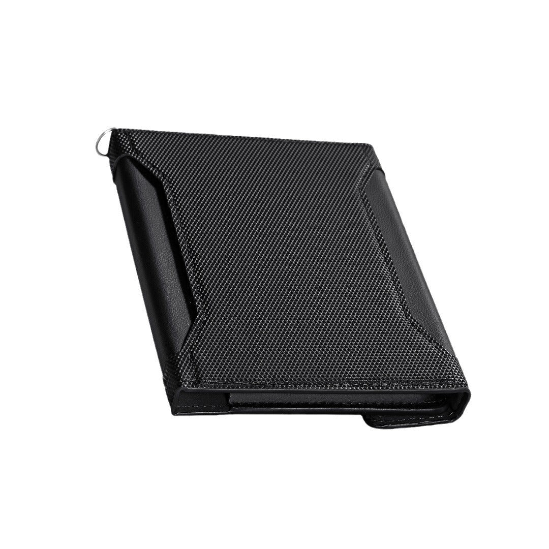 Porte-passeport homme court en cuir Portable élégant et polyvalent