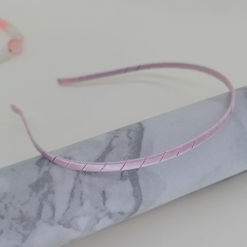 DIY Accessoires capillaires fabriqués à la main Colorful Narrow Goods Head Buckle Metal Thin Headband