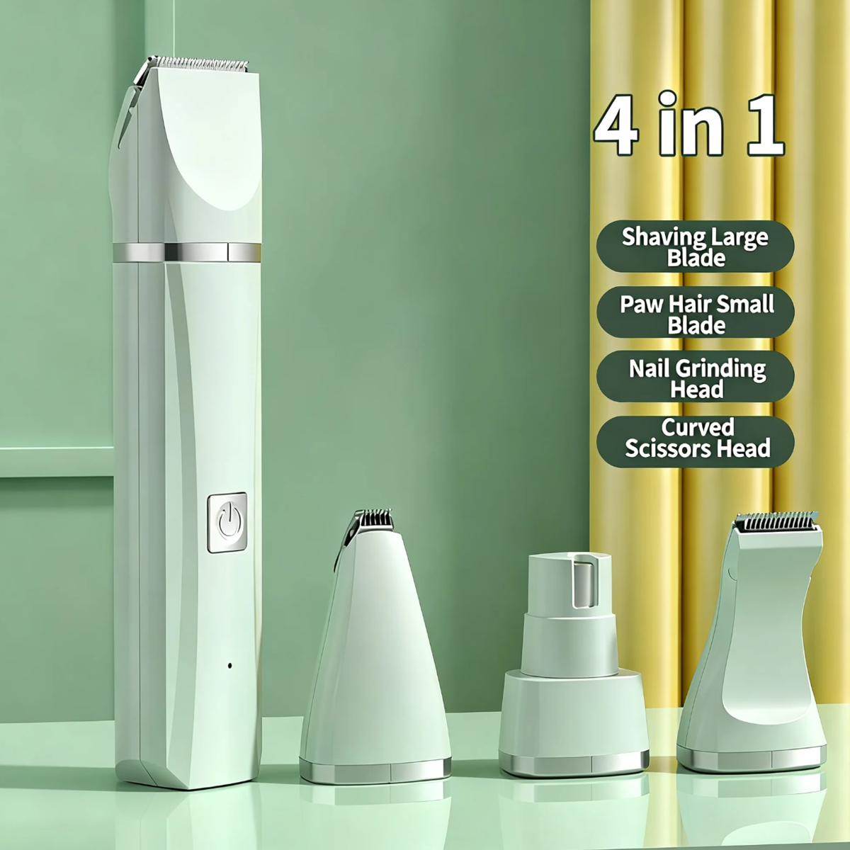 4-en-1 Kit de grooming pour petits chiens Chats