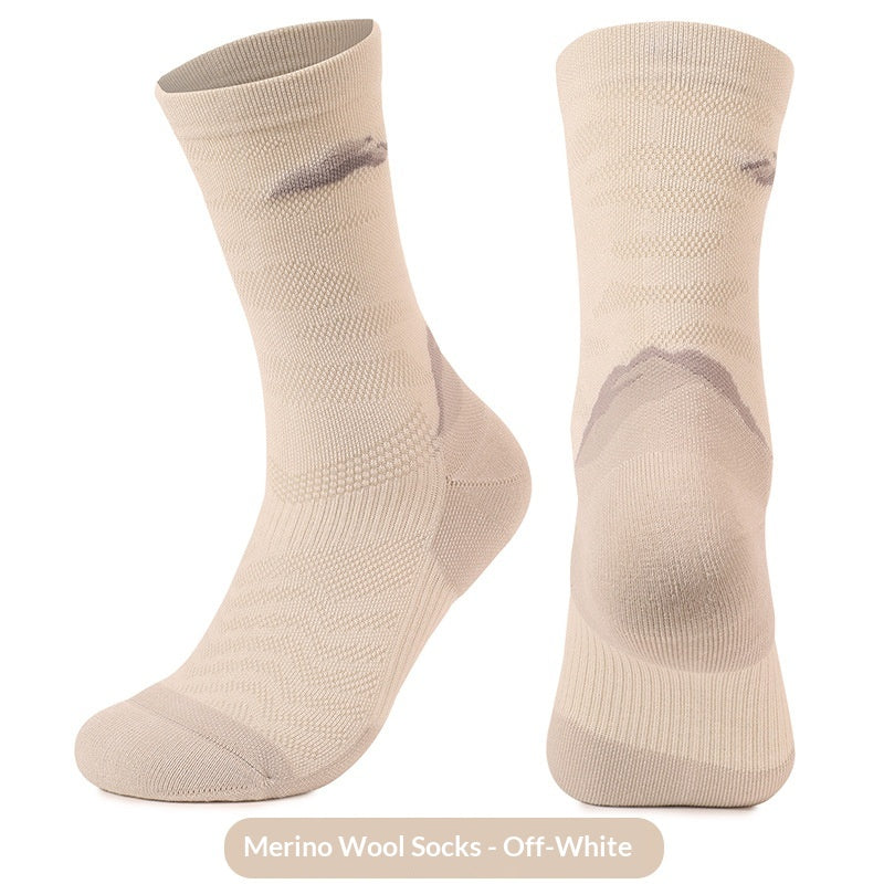 SpringSummer Chaussettes en laine mince pour hommes et femmes