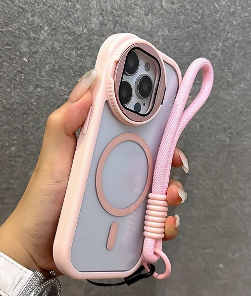 Convient pour 15 cas de téléphone mobile Lens Creative Film Bracket Clamshell Full Cover Portable